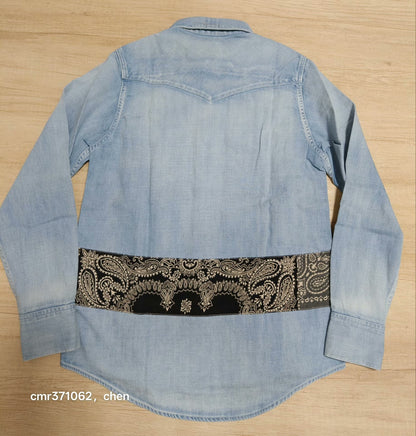 visvim 18SS Bandana Denim Shirt