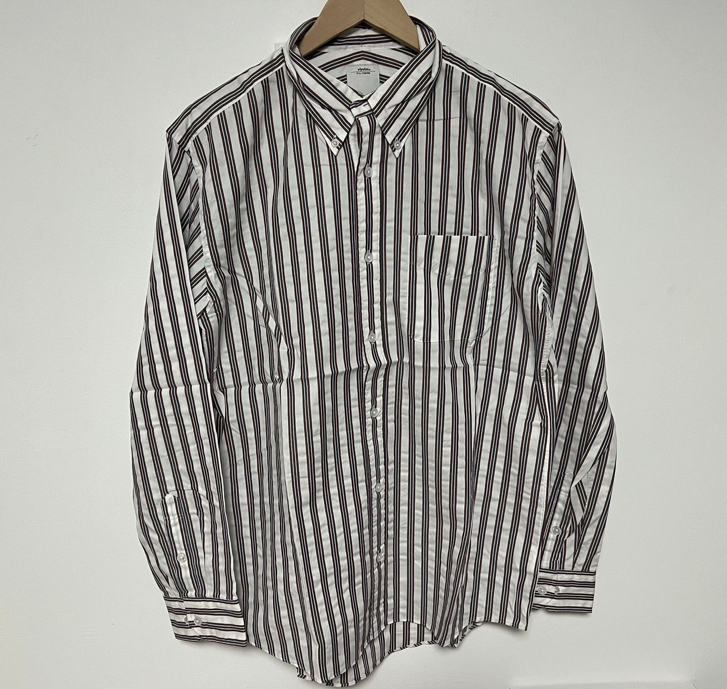 visvim v+v b.d Striped Shirt
