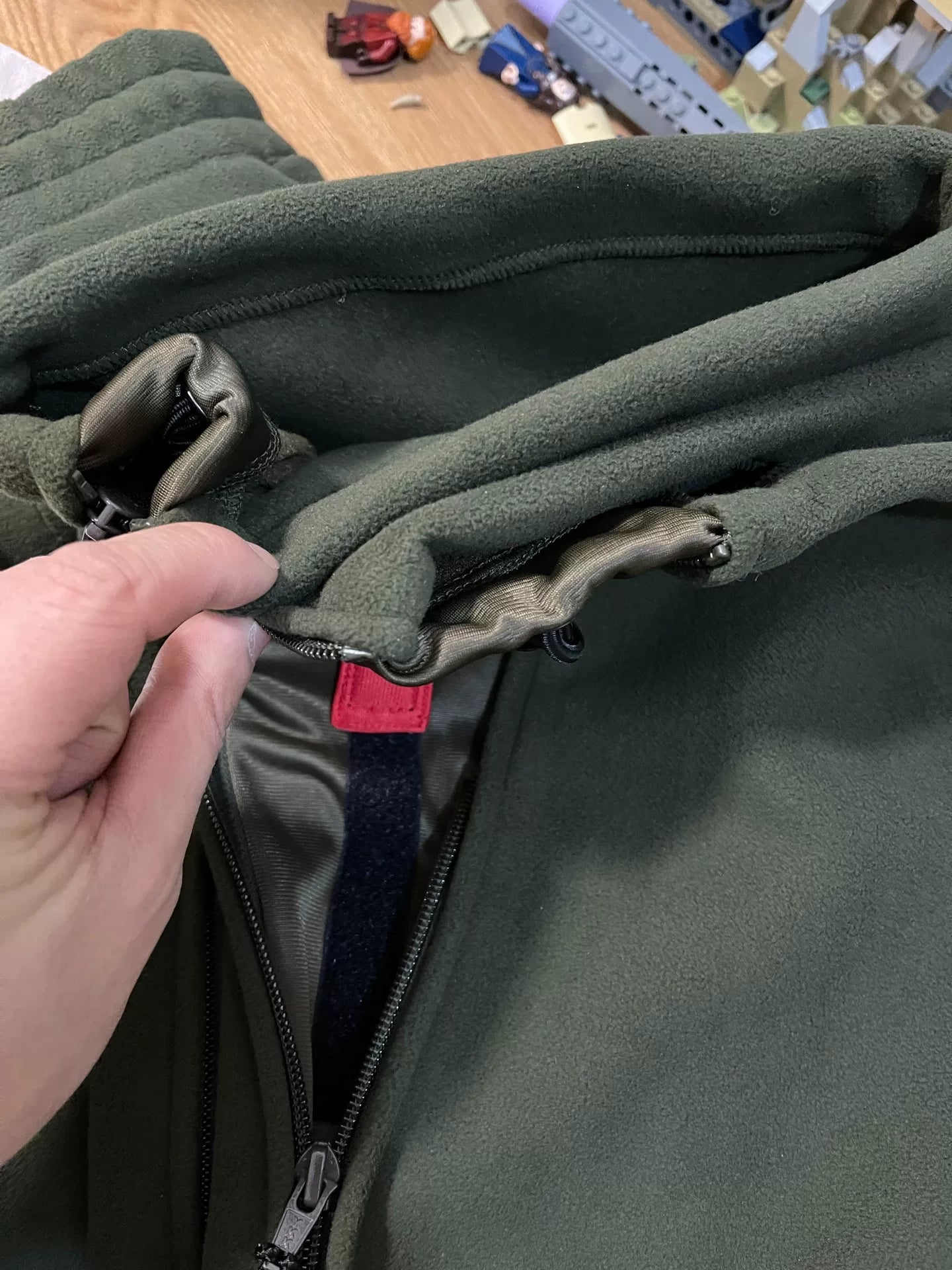 N.HOOLYWOOD Fleece Relaxed Straight Pants