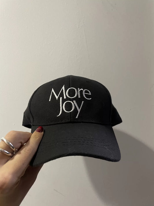 more joy logo baseball cap by christopher kane