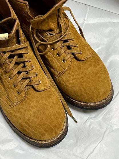 VISVIM BRIGADIER MID-FOLK CAMEL