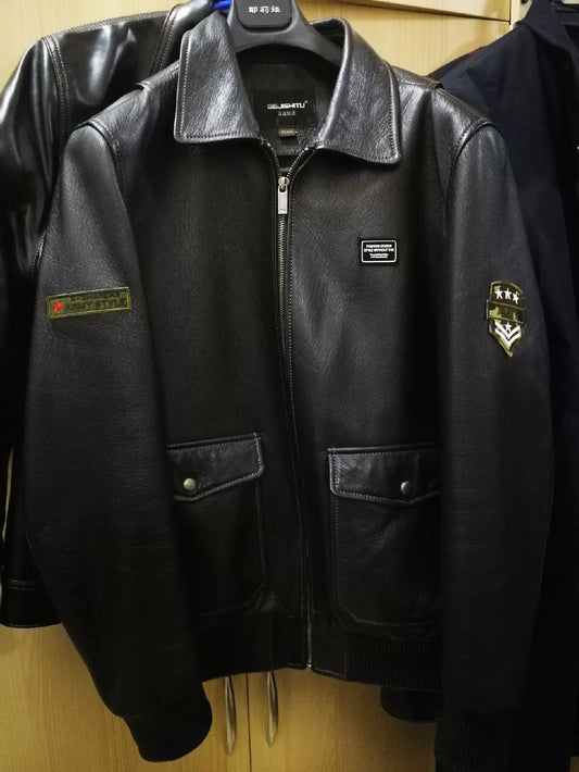 Zealand Deerskin Flight Jacket