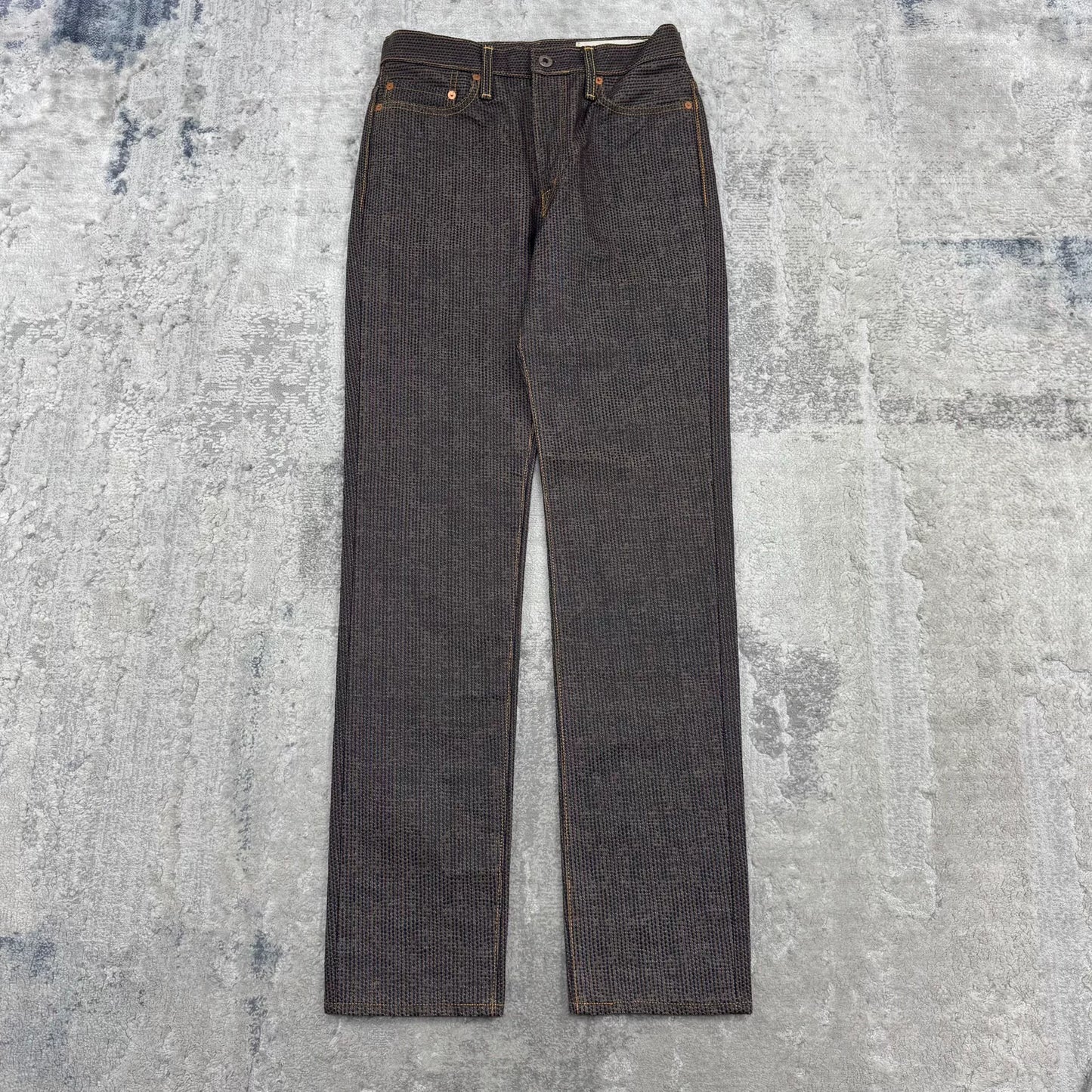 Kapital Century Khaki Dyed Denim Pants