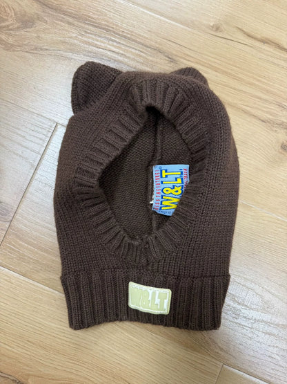walter van beirendonck bear knit cap