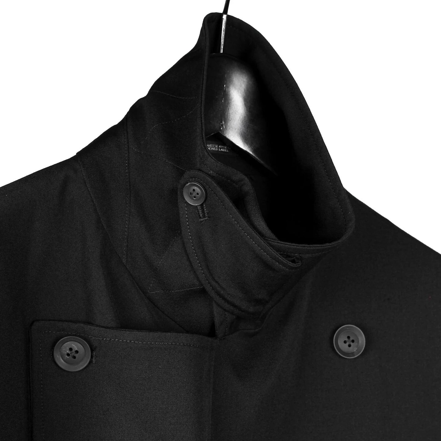 Yohji Yamamoto Double-Breasted Coat