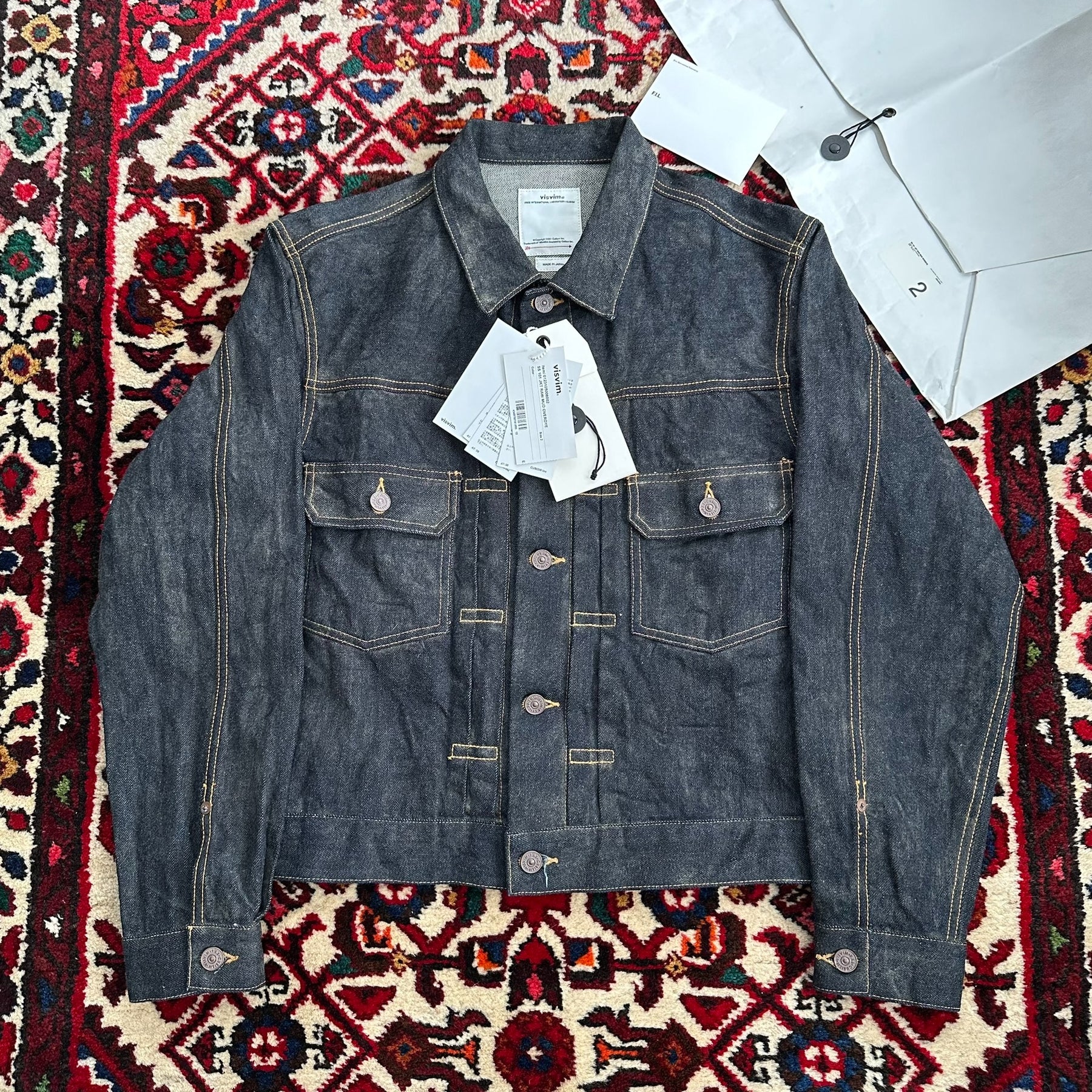 visvim 23AW 101 MUD Dyed Denim Jacket
