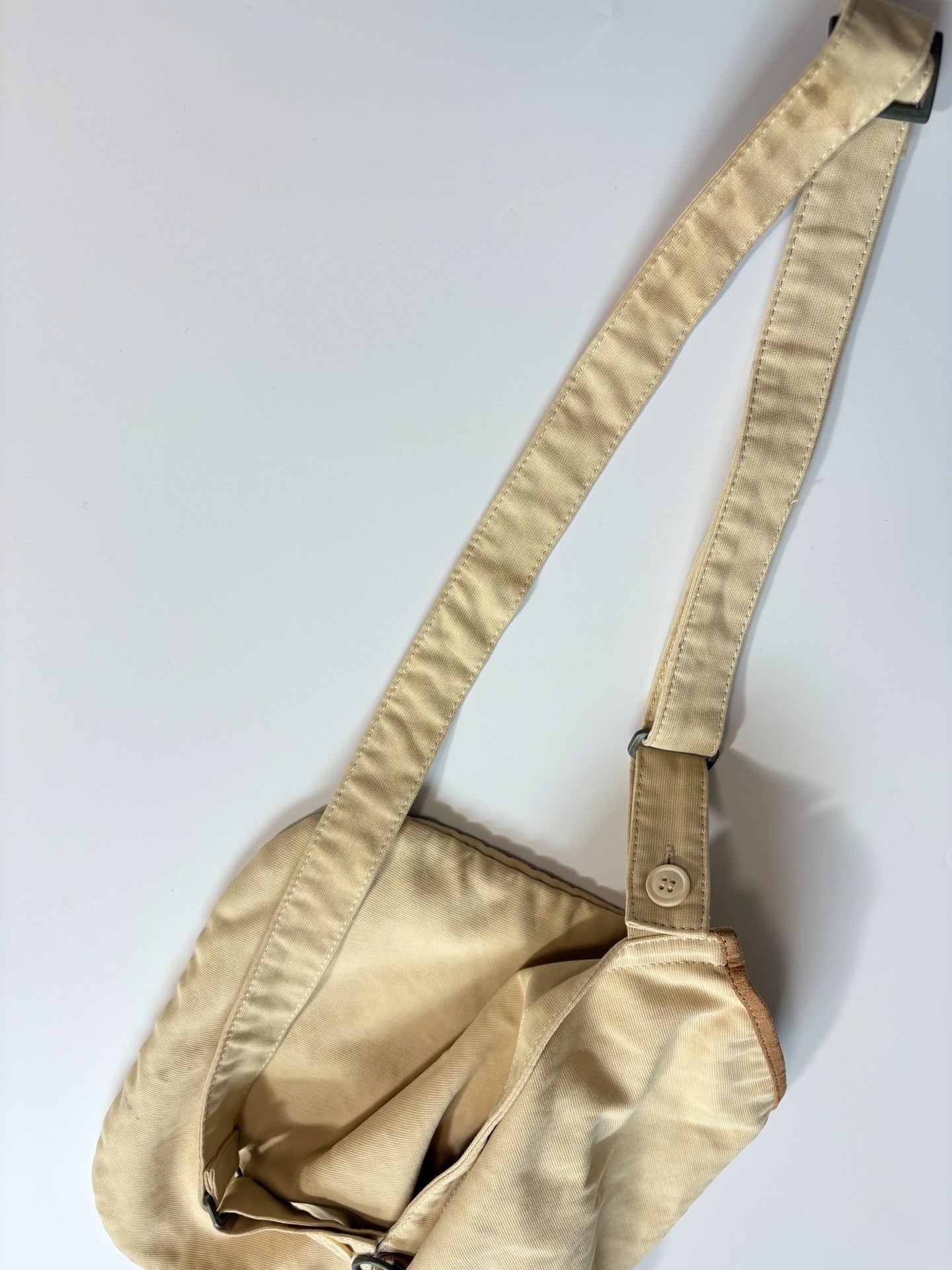 VISVIM MIL Distressed Shoulder Bag