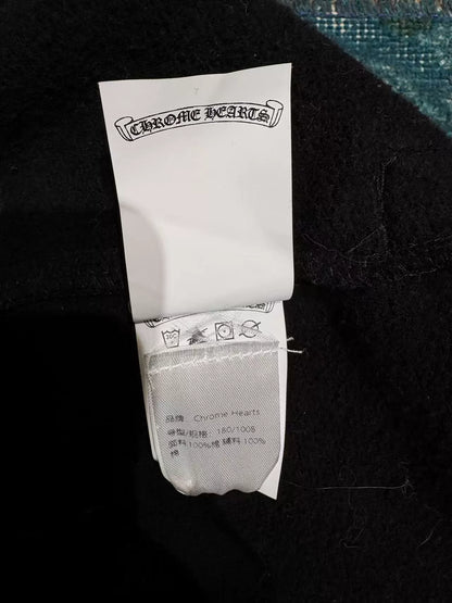 Chrome Hearts Black Embroidered Shorts