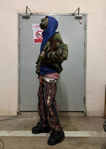 Kapital Red Checkered Gemstone Pants