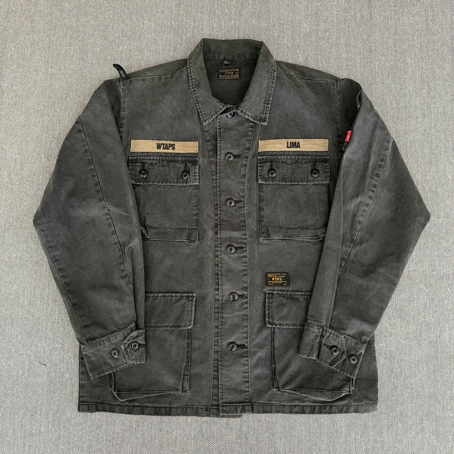 Wtaps 17ss Jungle Washed Four-Pocket Jacket