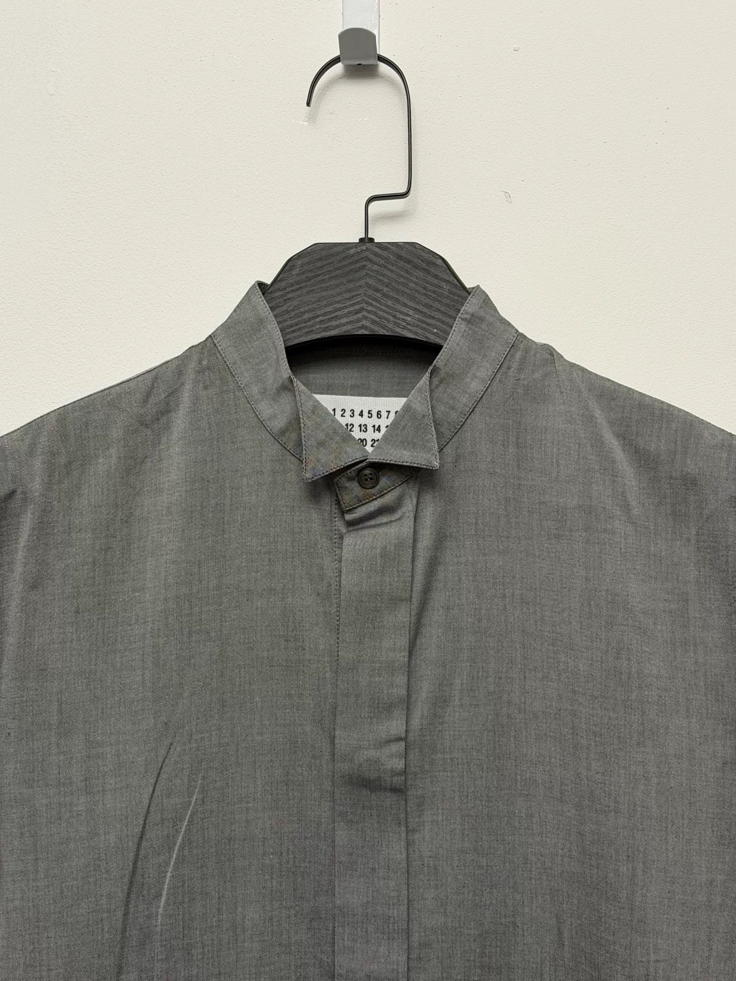 maison martin margiela dinner shirt in gray