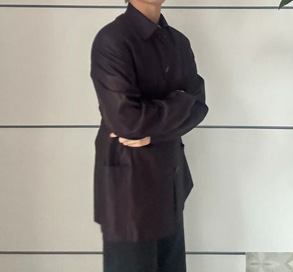 YOHJI YAMAMOTO 1993SS Lacquer Dyed Jacket