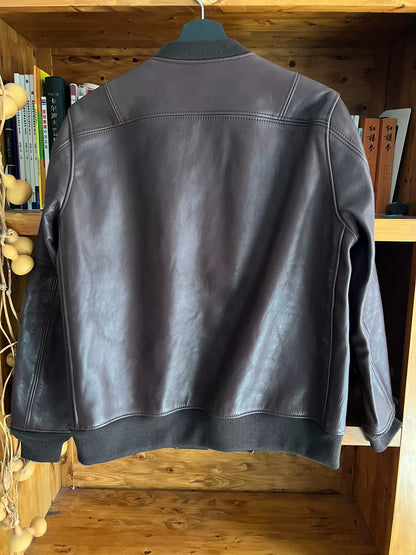 exquisite ma-1 flight jacket in cherry color