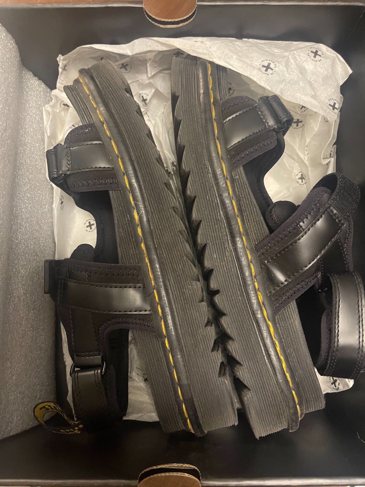 Ys Yohji Yamamoto x Dr. Martens Sandals