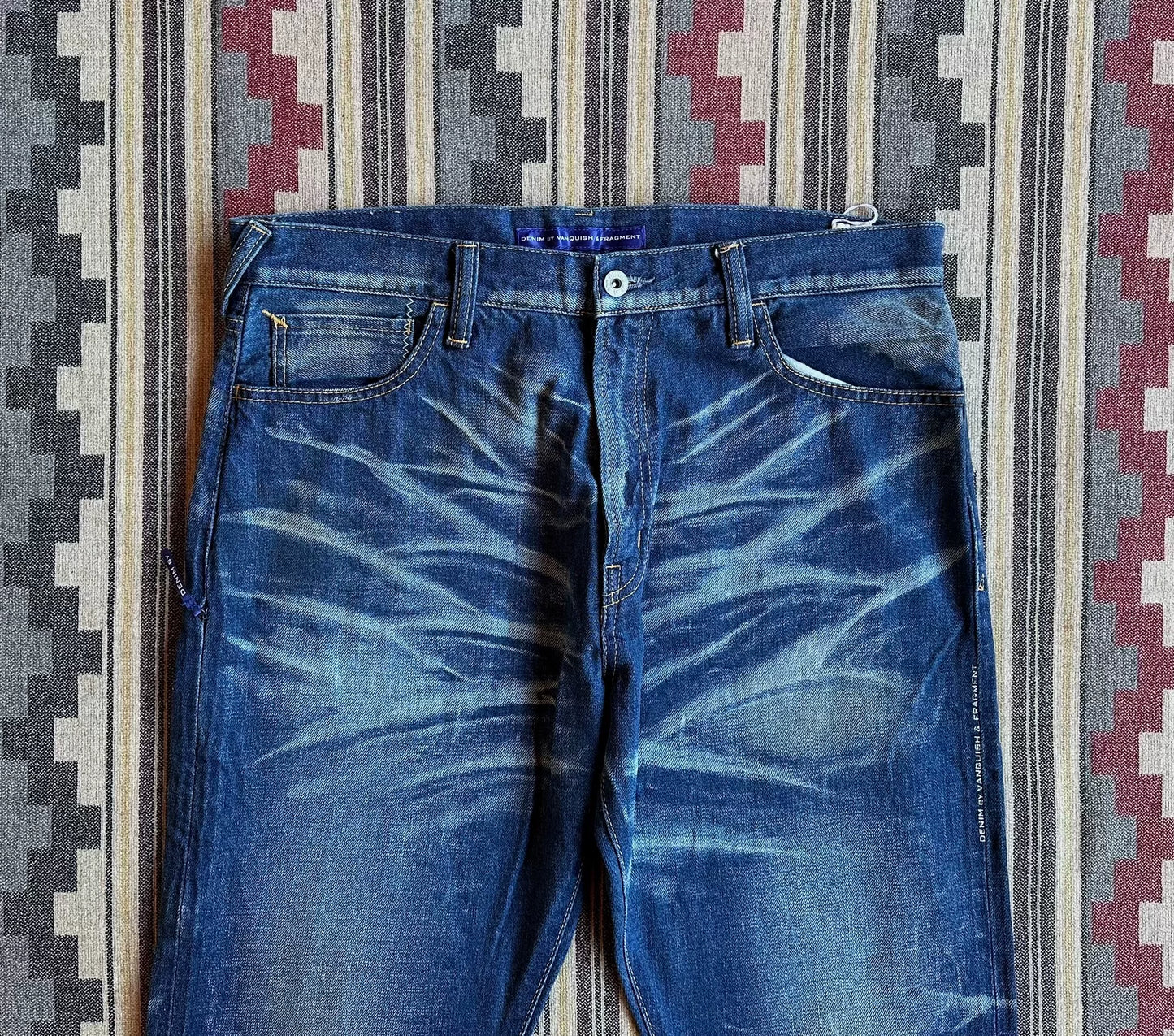 vintage distressed denim by vanquish fragment