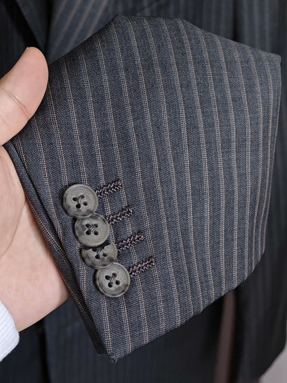 Zegna Wool Silk Linen Blazer