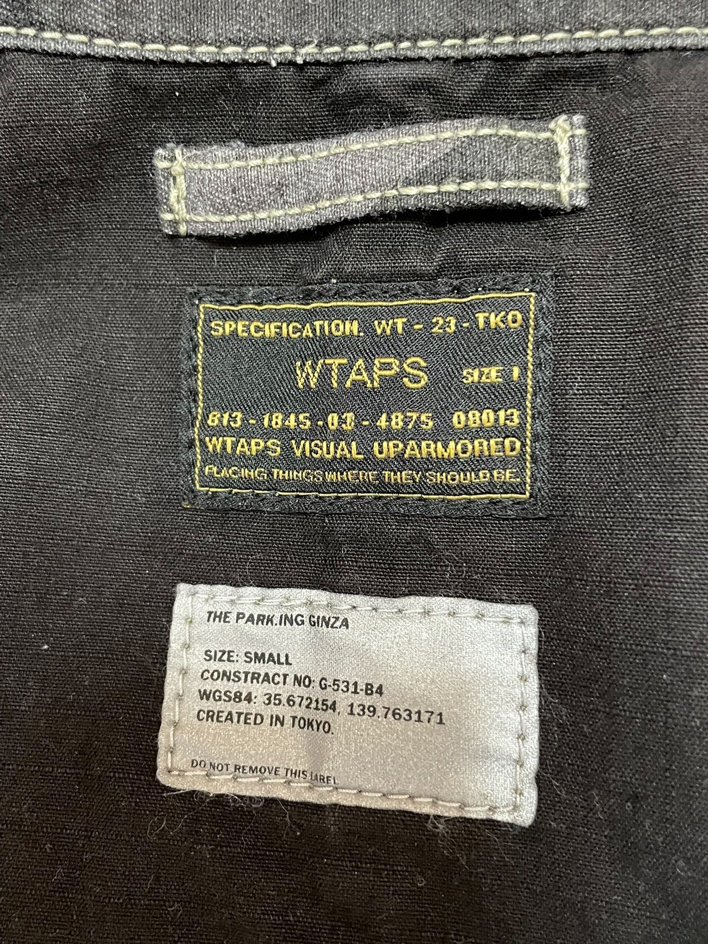 WTAPS Park-Ing Jacket Camouflage Design