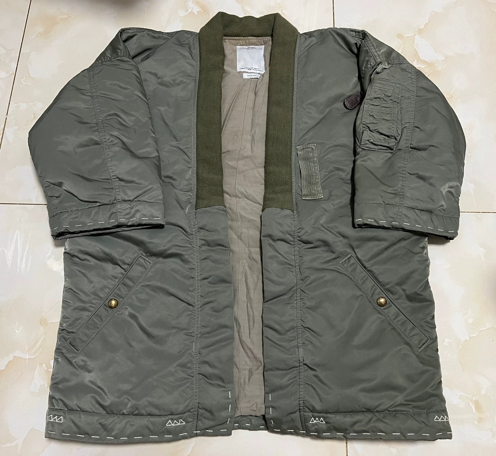 VISVIM 16AW SANJURO KIMONO DOWN JKT