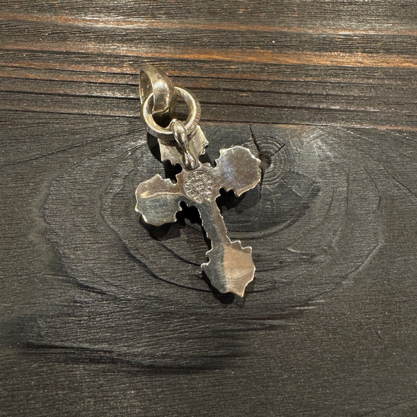 Chrome Hearts 925 Silver Cross Pendant