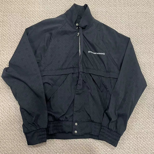 Chrome Hearts Scroll Print Windbreaker