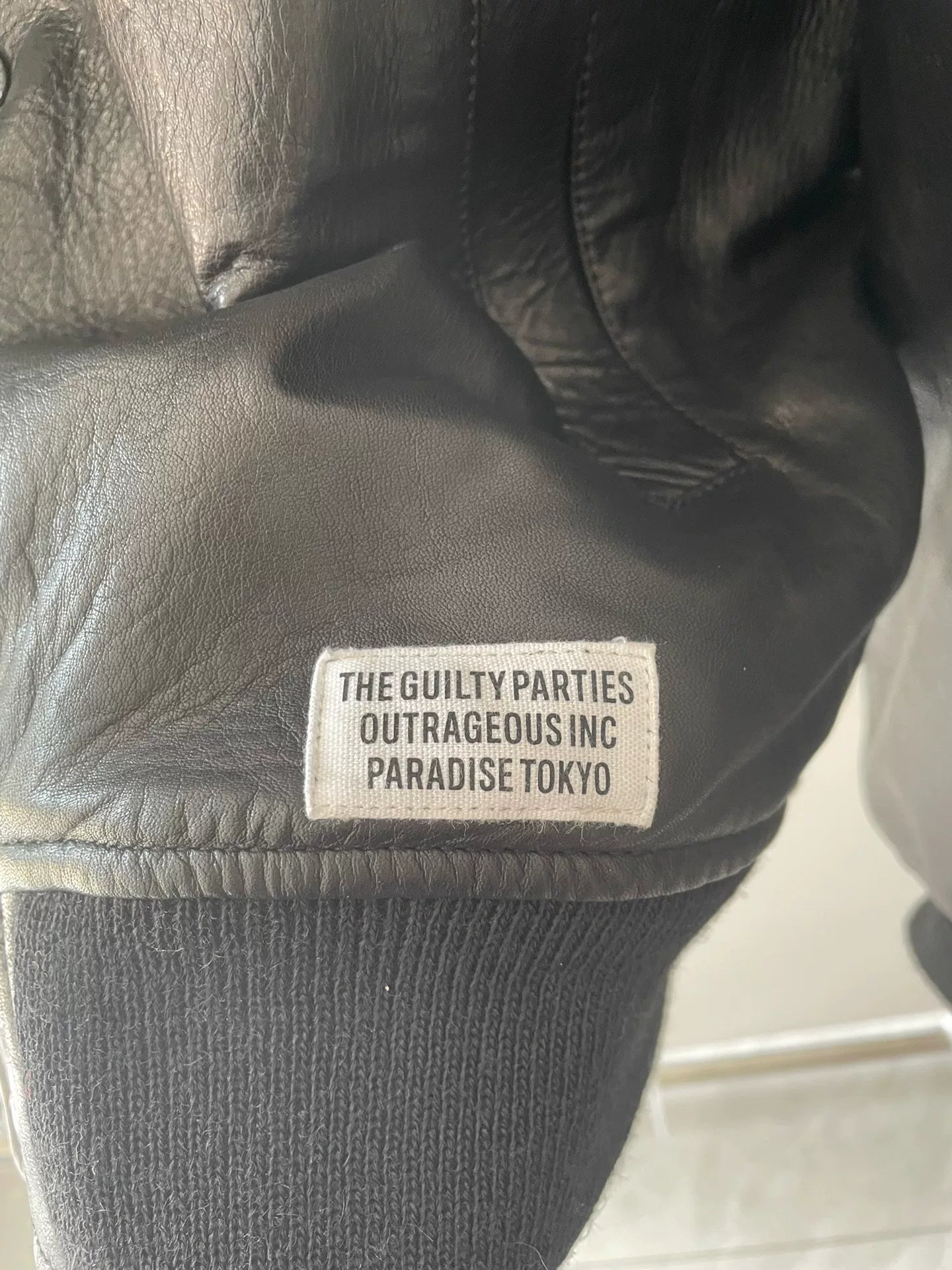 WACKO MARIA 23FW Leather Jacket