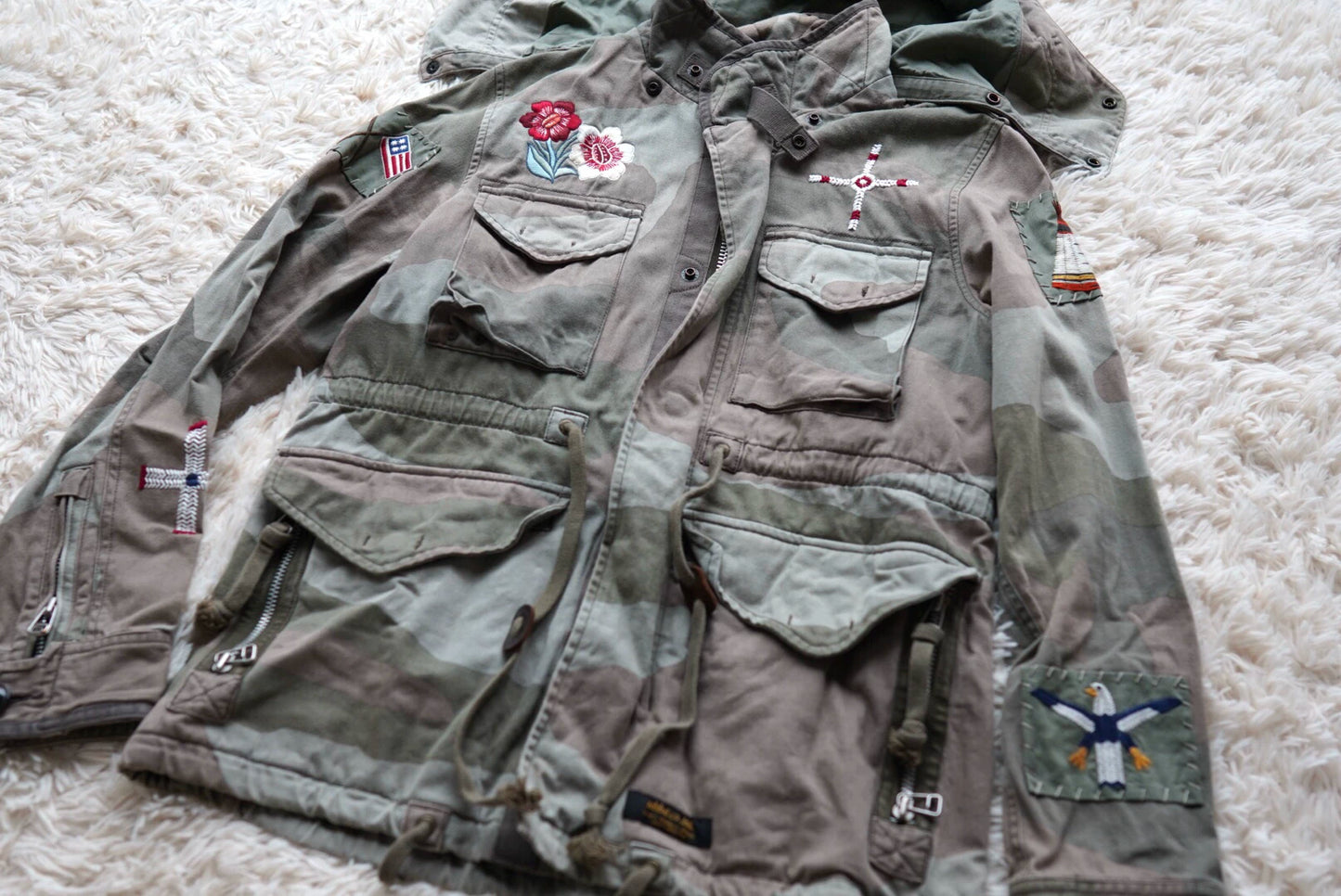 Neighborhood M65 13SS Embroidered Jacket