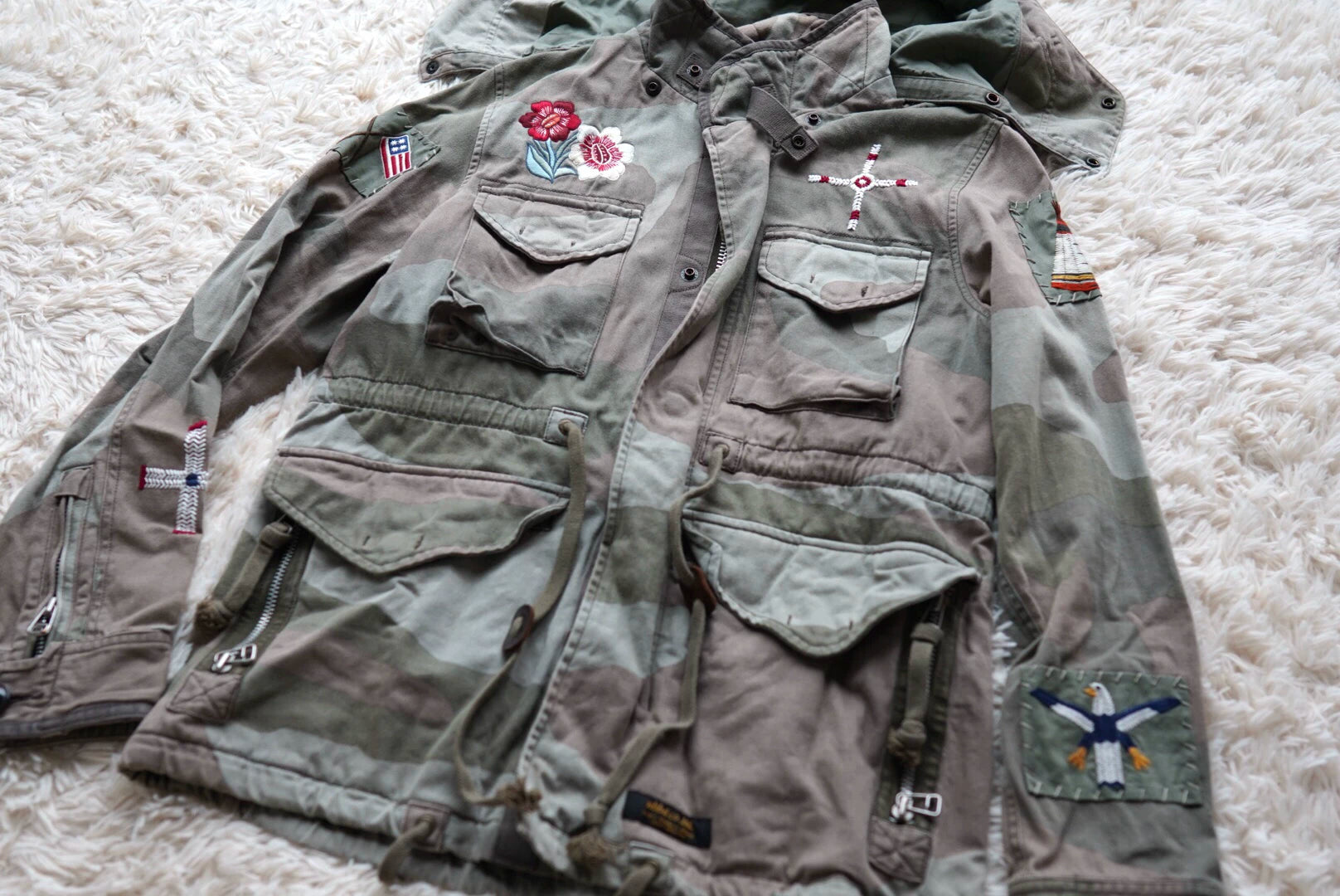 Neighborhood M65 13SS Embroidered Jacket