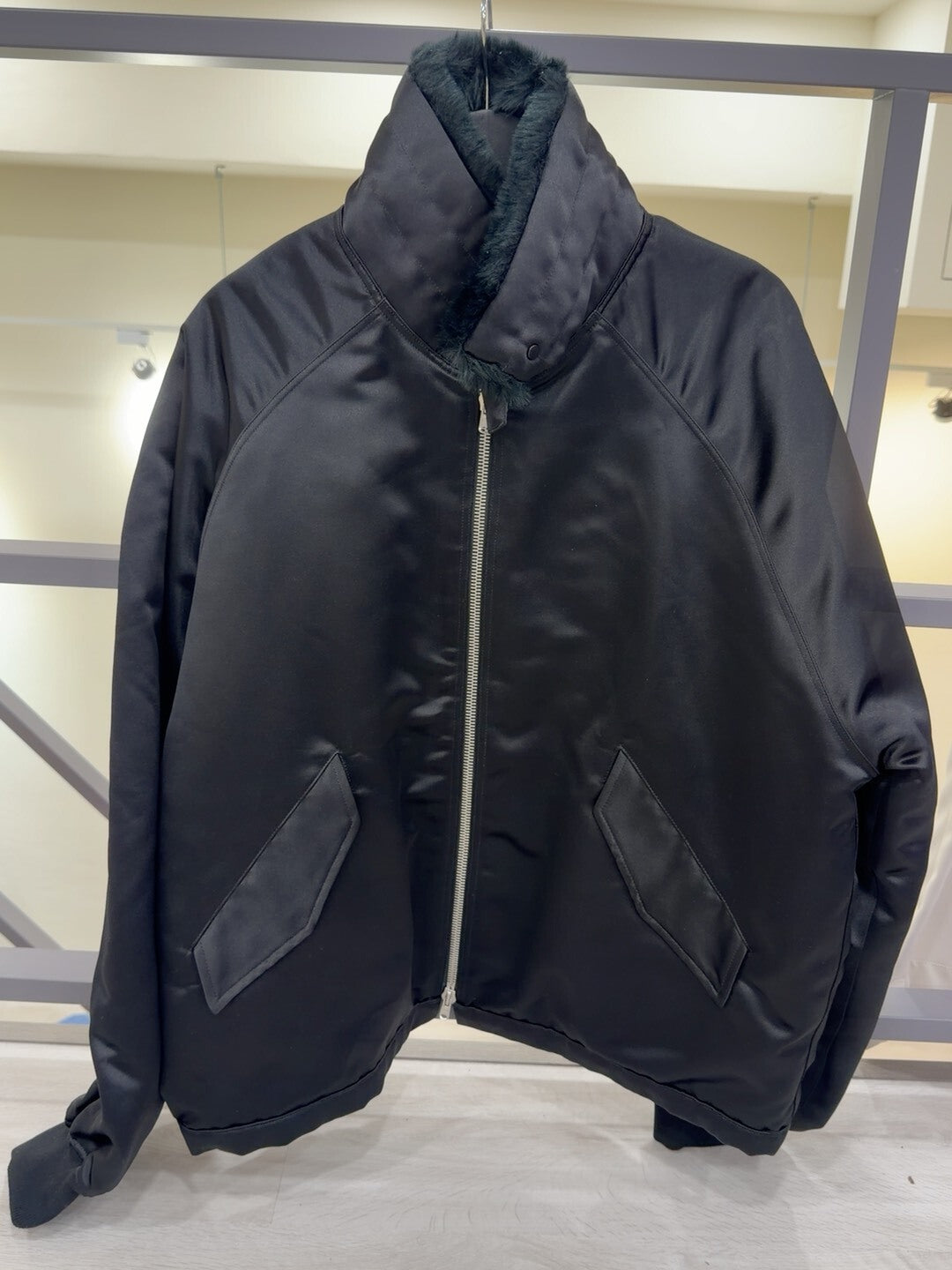 Fear of God Black Pilot Jacket