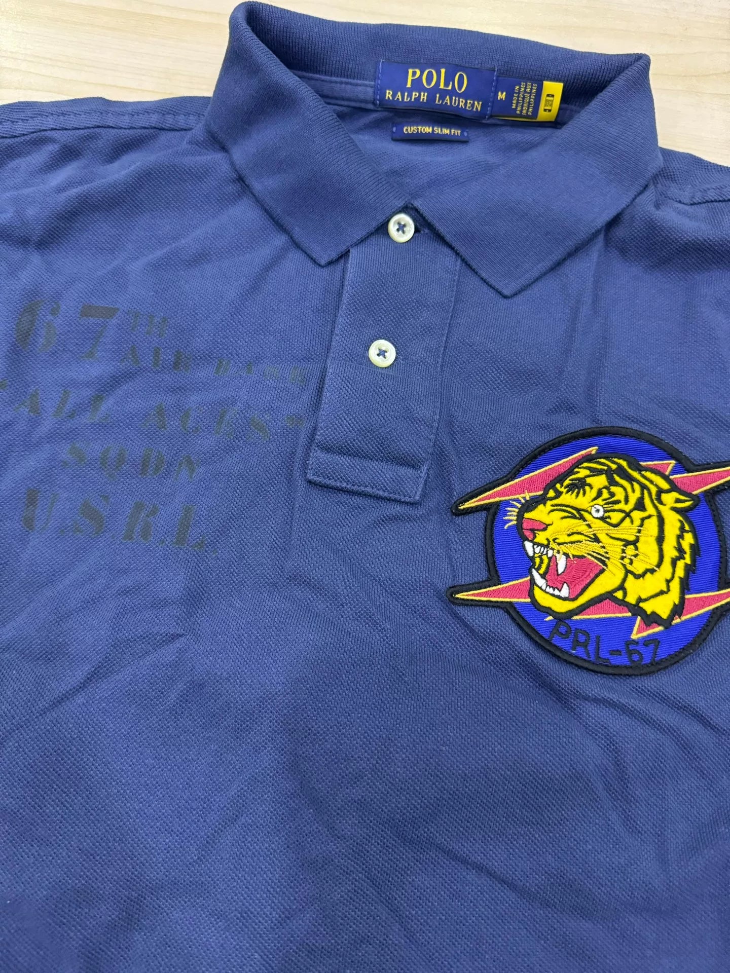 RRL Short Sleeve Polo Shirt