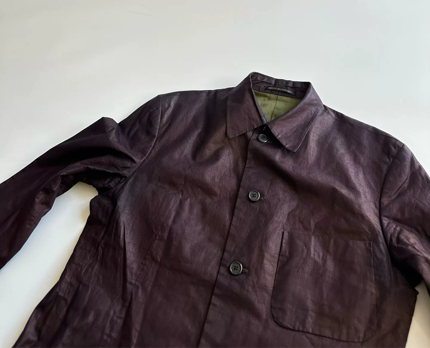 YOHJI YAMAMOTO 1993SS Lacquer Dyed Jacket