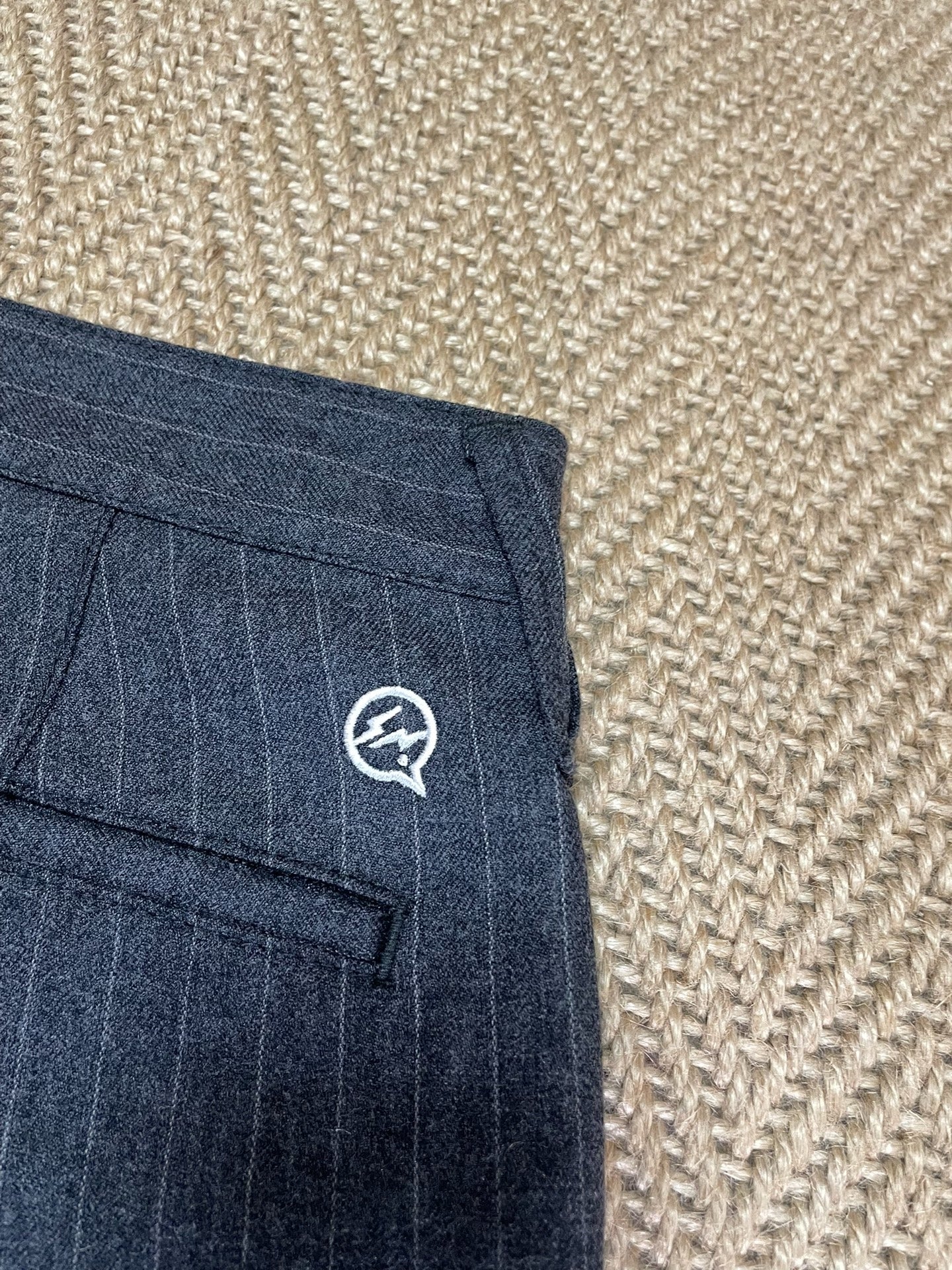 Denim by Vanquish & Fragment Wool Striped Pants