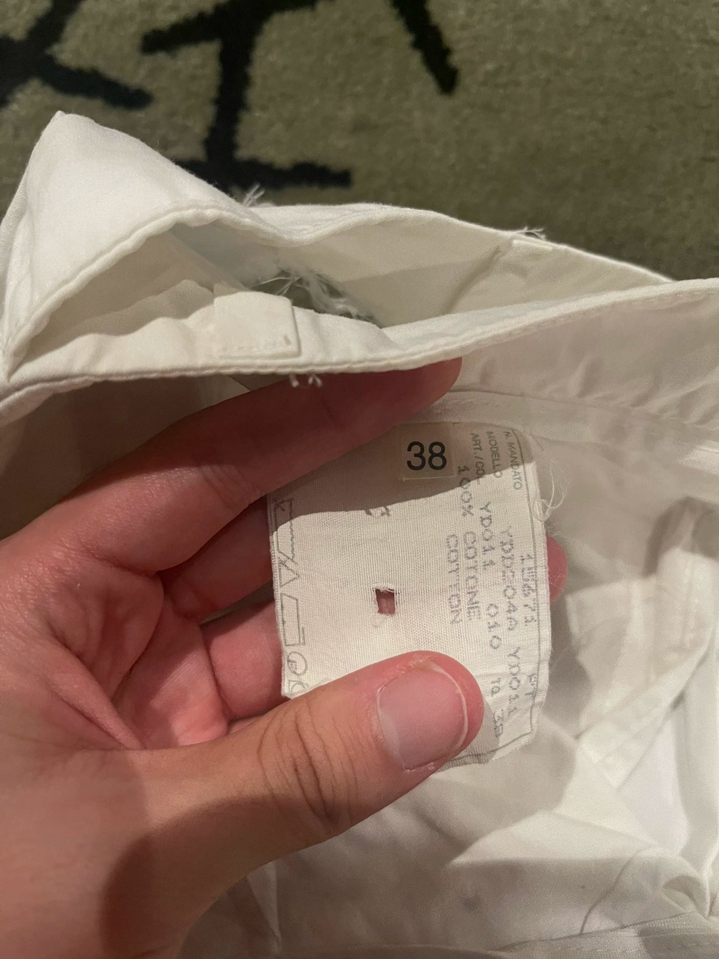 unique distressed white adjustable pants