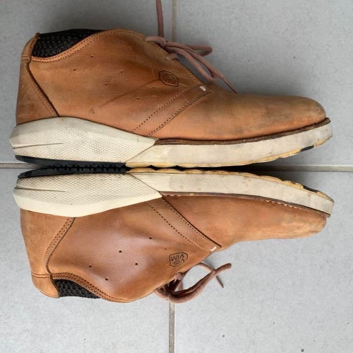 Visvim Buckminster Brown Leather Shoes