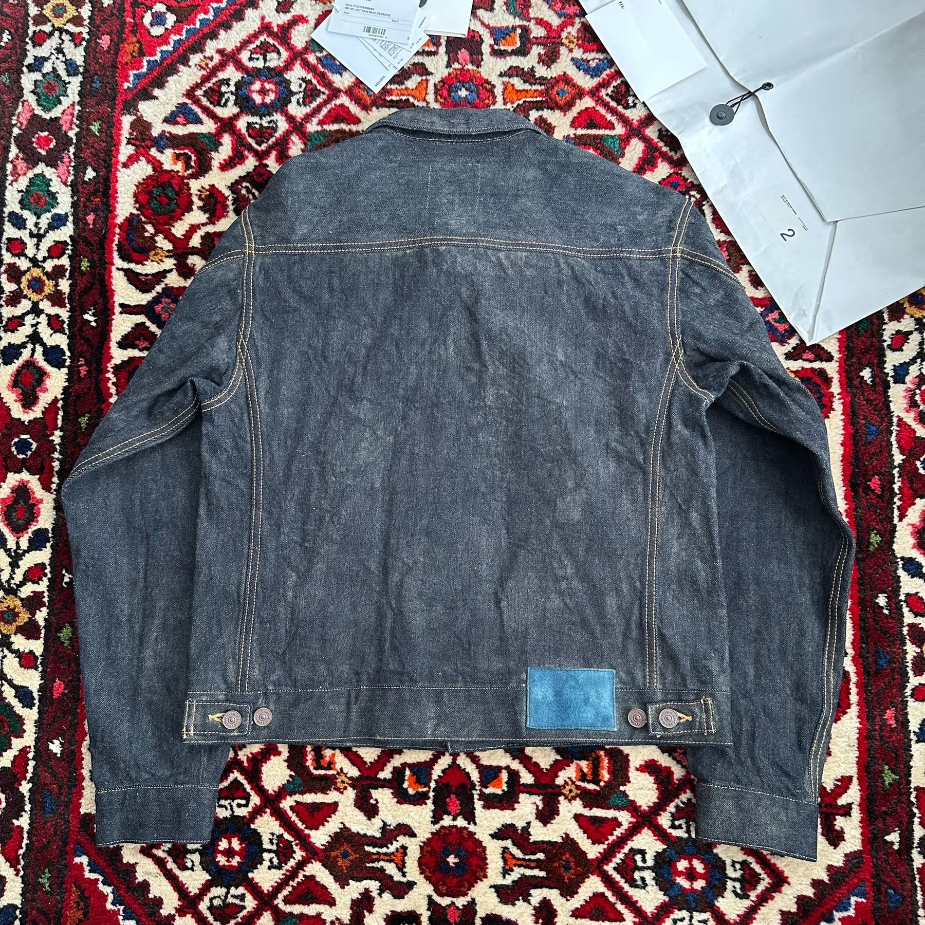 visvim 23AW 101 MUD Mud-Dyed Denim Jacket
