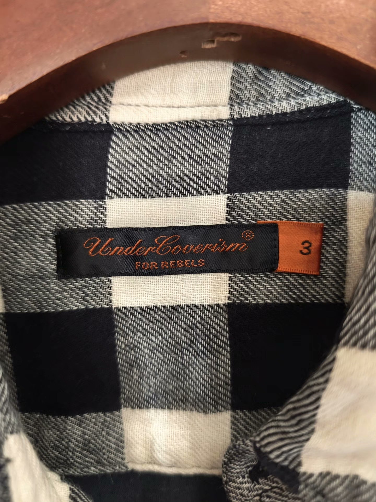Undercover 06SS Plaid Shirt