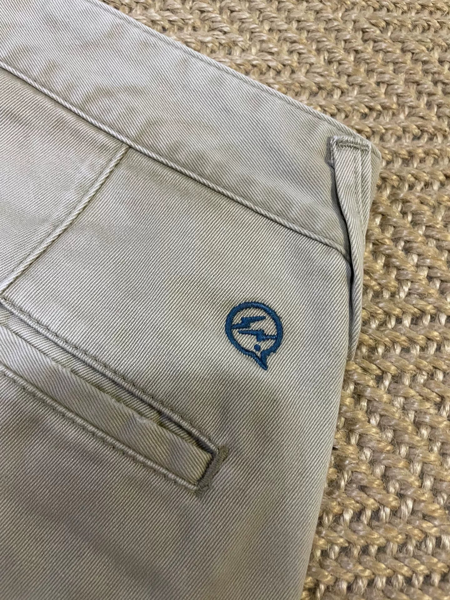 Vanquish & Fragment Distressed Lightning Pants