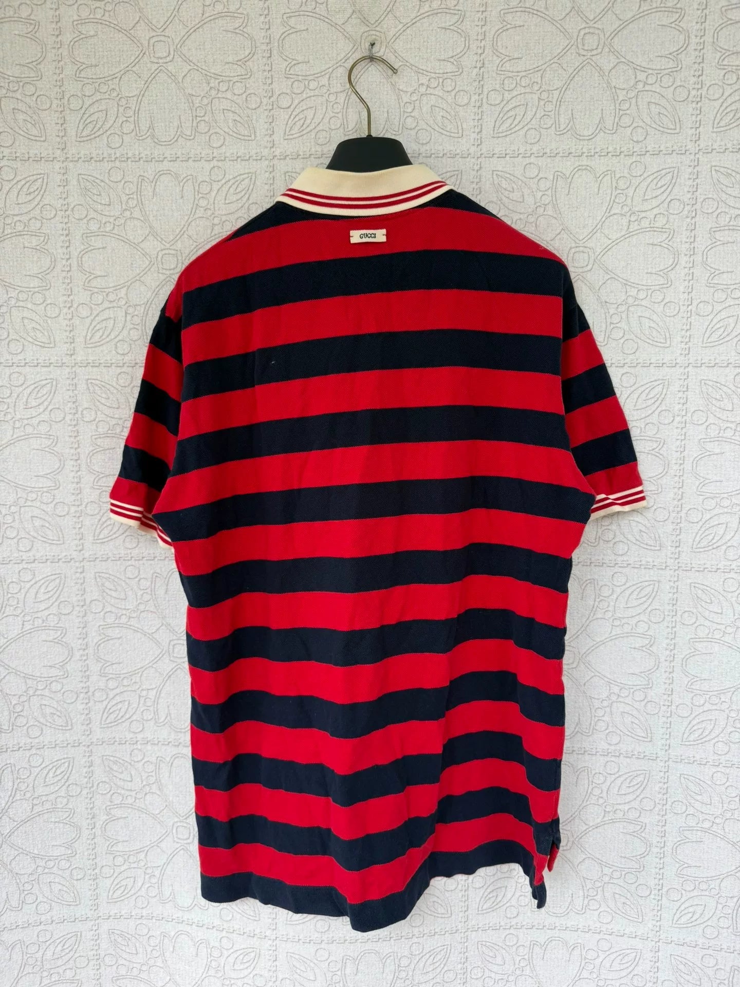 gucci x disney embroidered polo shirt