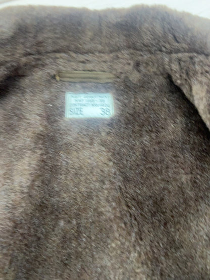 Freewheelers N1 Deck Jacket in Dark Khaki