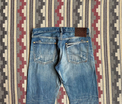 Prps Noir Heavy Wash Distressed Jeans