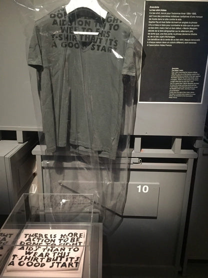 maison martin margiela aids short sleeve t-shirt