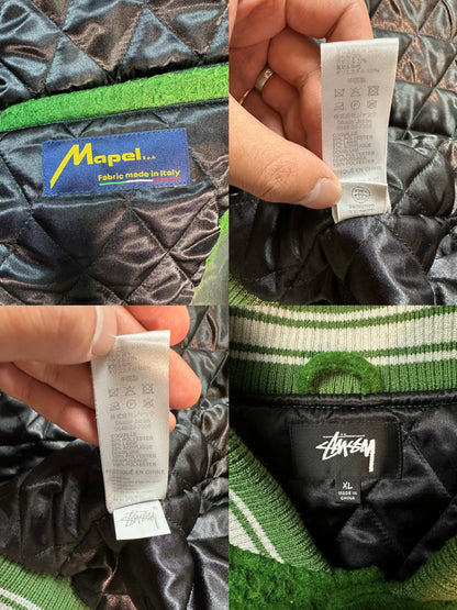 stussy fw22 casentino wool varsity jacket