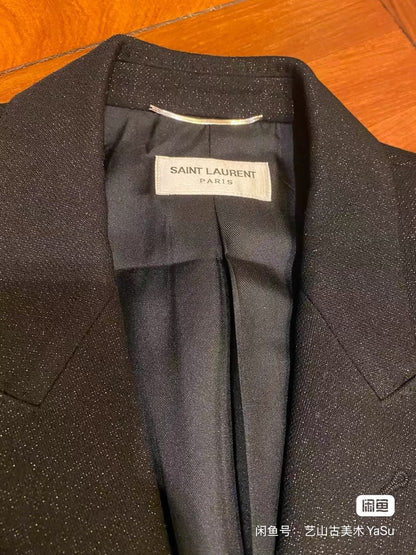 Saint Laurent FW15 Glitter Blazer