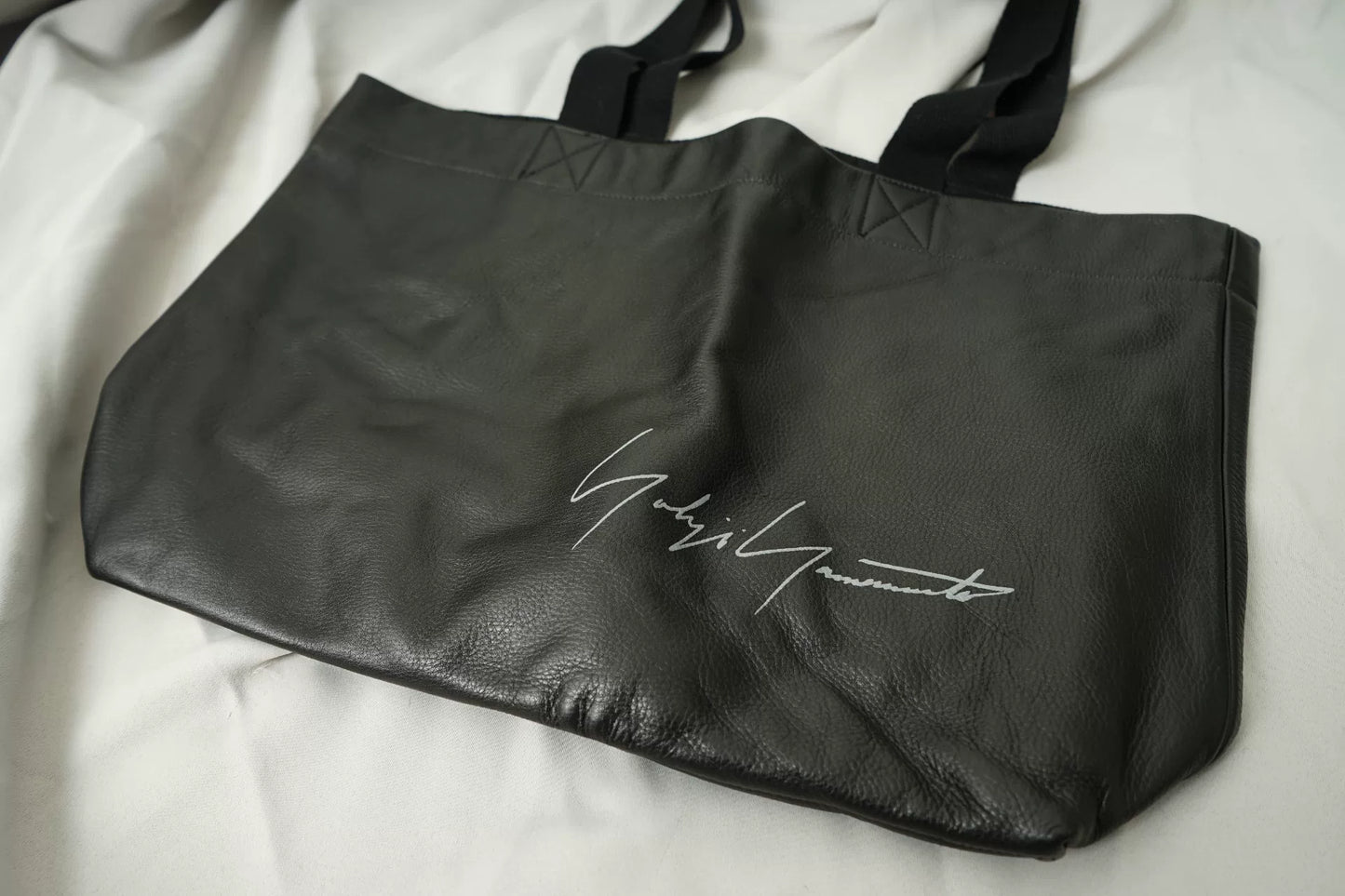 Yohji Yamamoto Cowhide Tote Bag