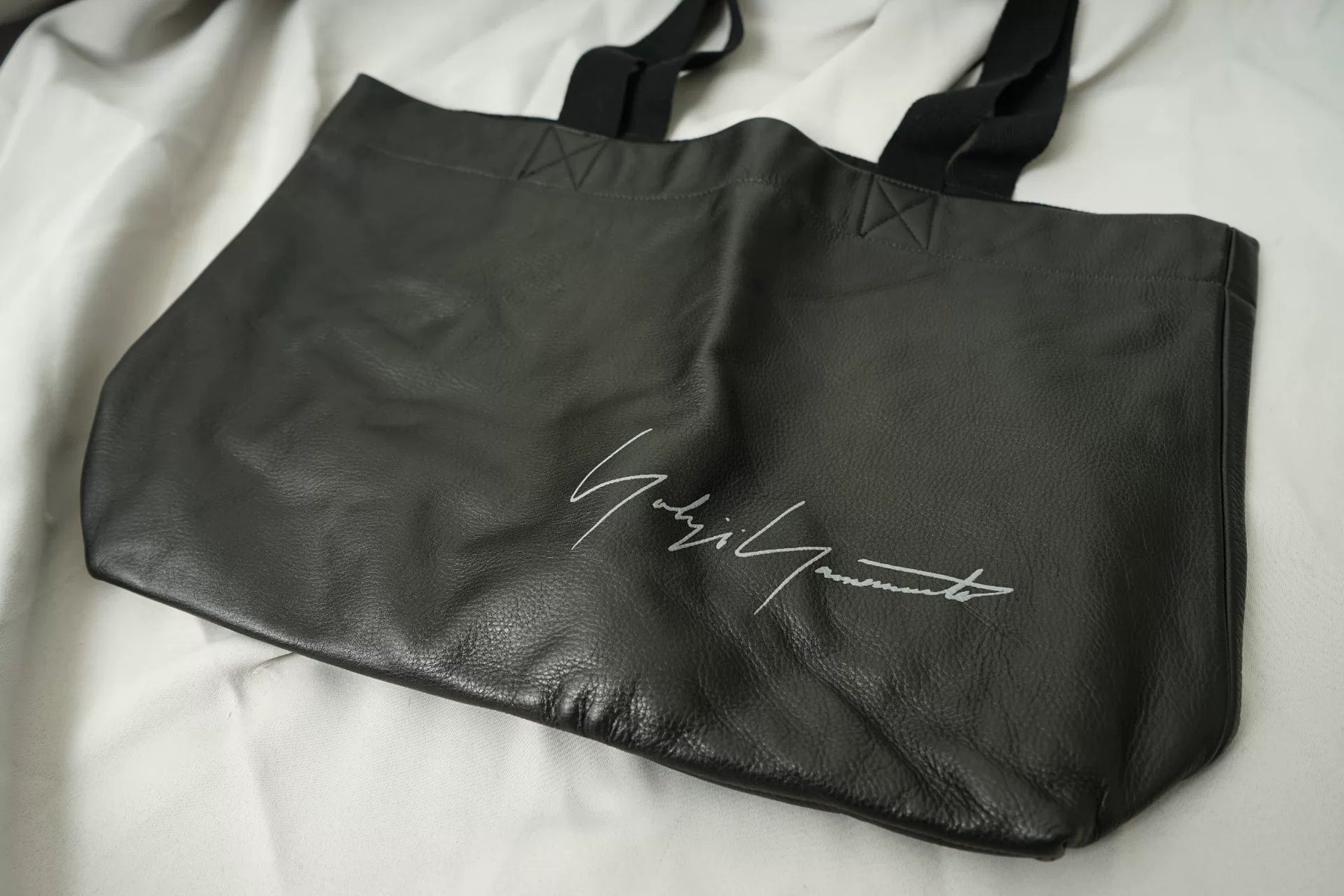 Yohji Yamamoto Cowhide Tote Bag