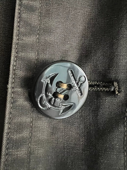 Double RRL Navy Windbreaker Coat