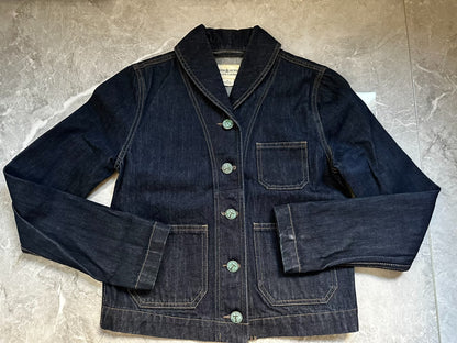 Ralph Lauren Heavyweight Raw Denim Shawl Collar Jacket