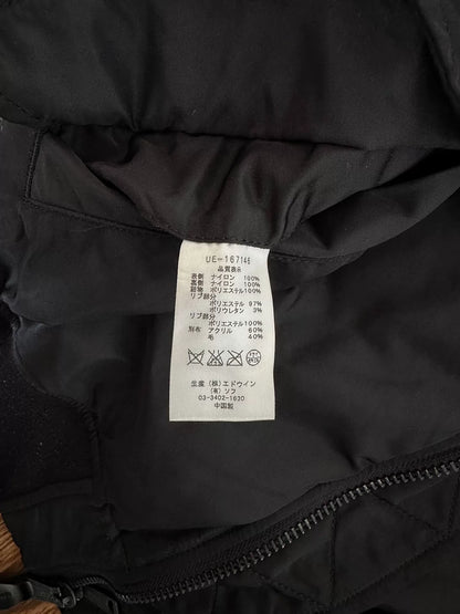 black reversible MA-1 bomber jacket