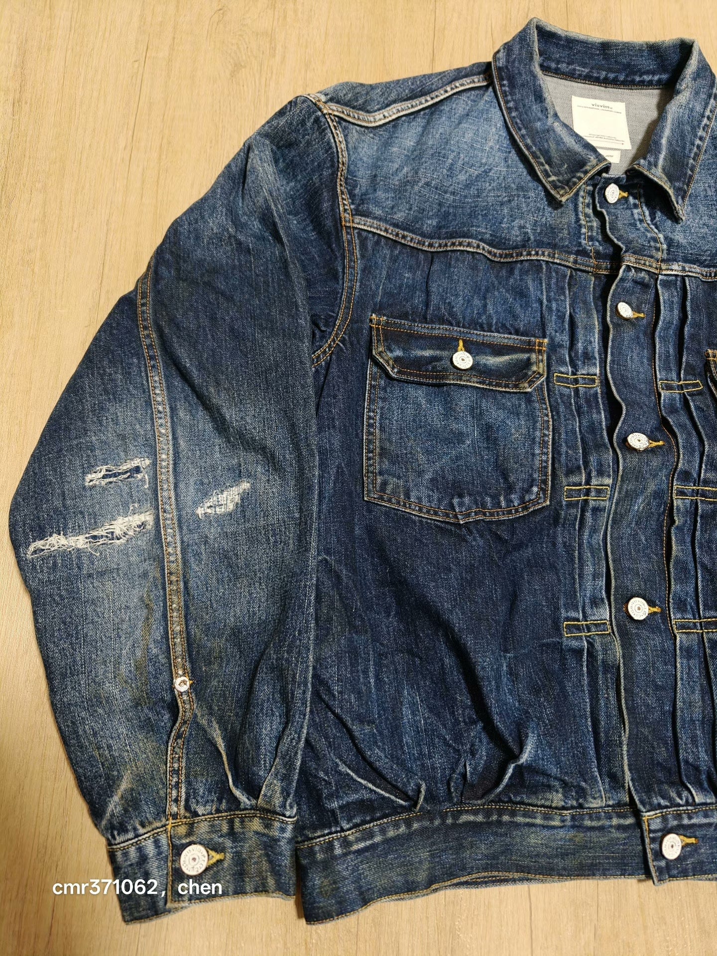 VISVIM 21SS 101XX JKT DRY DMGD-1006