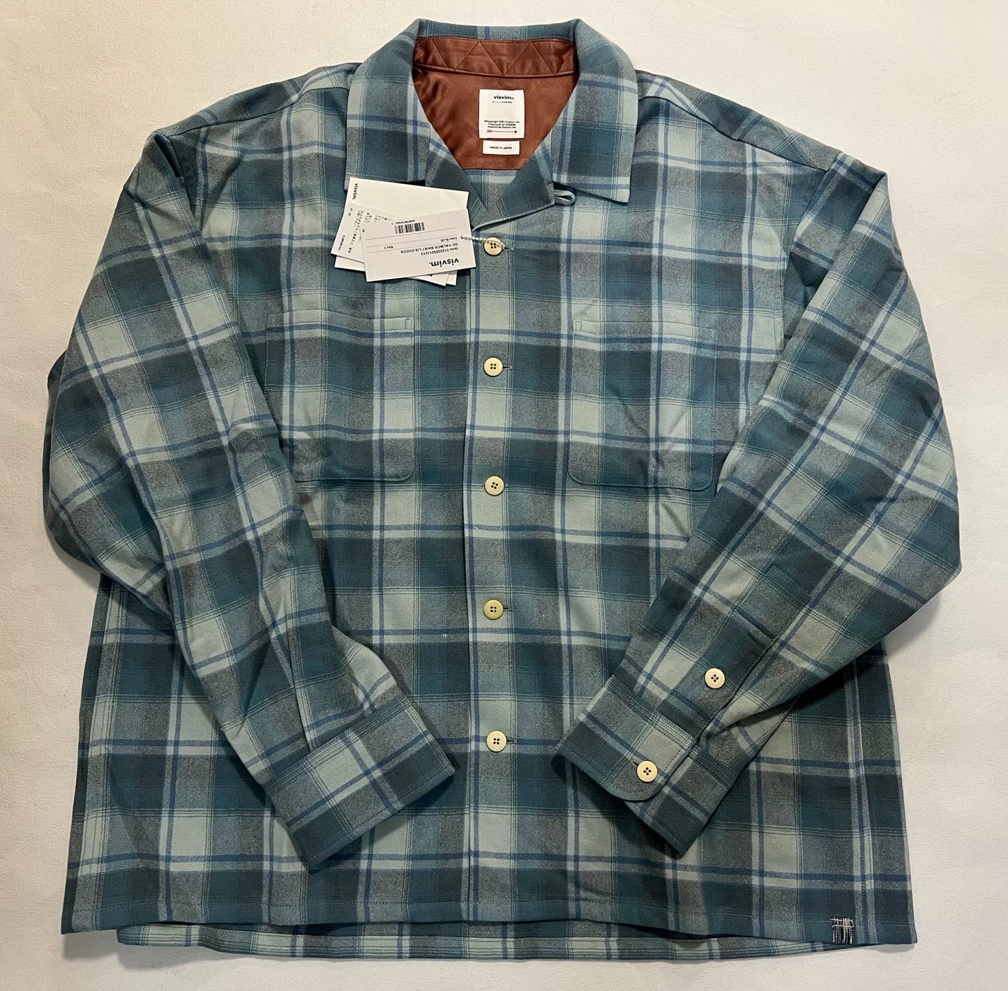VISVIM OC PALMER SHIRT L/S CHECK