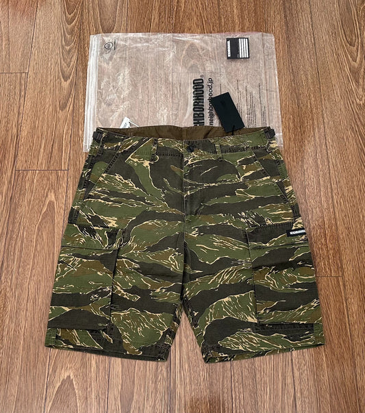 NEIGHBORHOOD MIL-BDU Tiger Camo Shorts